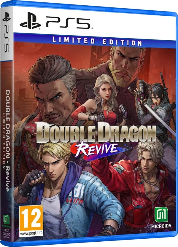 Double Dragon Revive Limited Edition (Sony Playstation 5) (PRESALE 23/10/2025) Brand New