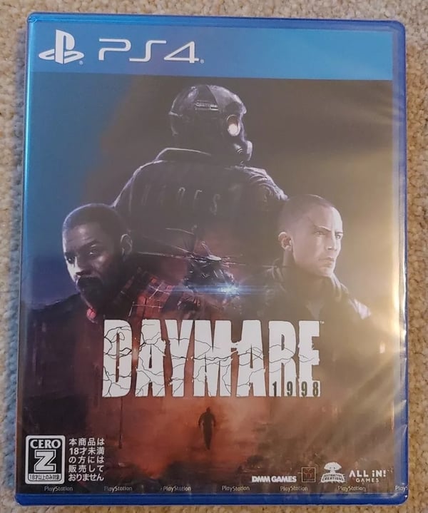 Daymare 1998 Japanese Playstation 4 Region Free Brand New