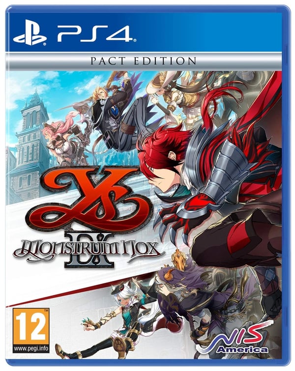 Ys Ix: Monstrum Nox Pact Edition PlayStation 4 (PS4) Play (Sony Playstation 4) Brand New