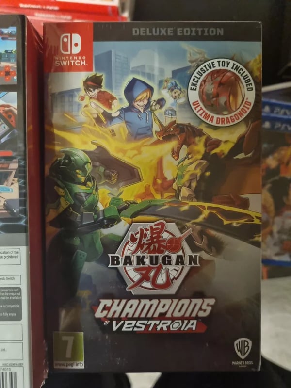 Bakugan Champions of Vestroia / Deluxe Edition Nintendo Switch Brand New
