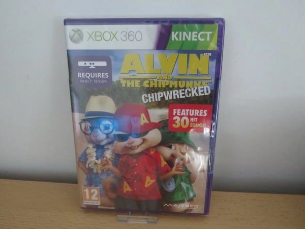 Alvin and the Chipmunks Chipwrecked Xbox 360 Brand New