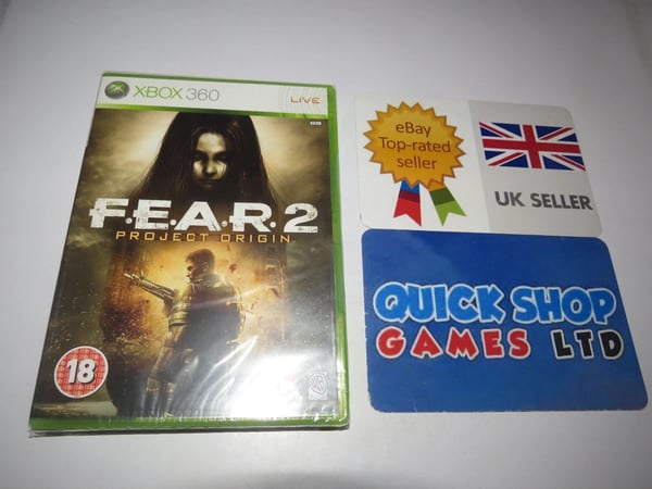 FEAR 2: Project Origin (Xbox 360) fear pal version fear Brand New