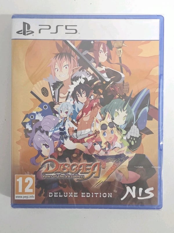 Disgaea 7: Vows of the Virtueless Deluxe Edition PS5 Brand New