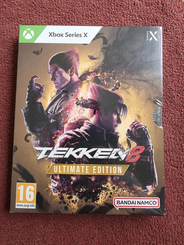 Tekken 8 Ultimate Edition Xbox Series X (PEN MARKS ON PLASTIC)(1) Brand New