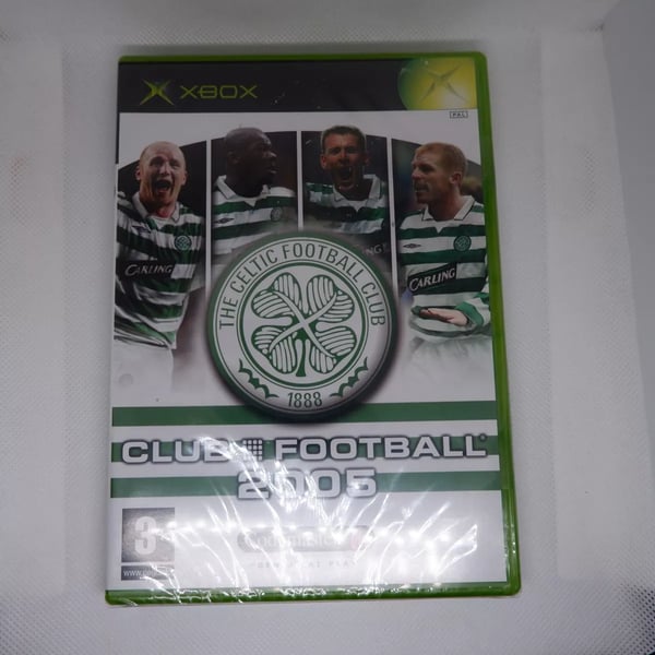 Celtic FC Club Football 2005 Xbox Original Video Game Brand New
