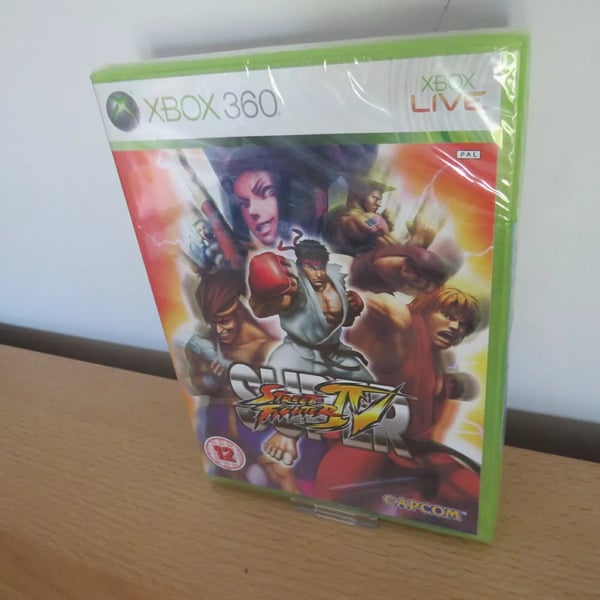Super Street Fighter Iv XBOX 360 pal version Brand New