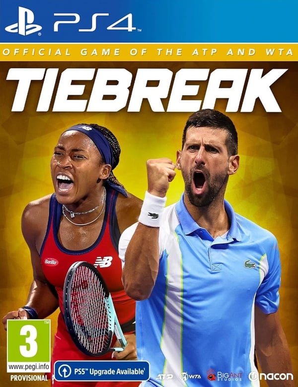 Tiebreak: Official Game of the ATP and WTA (PS4) Brand New