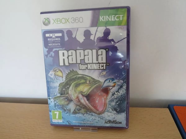 Xbox 360 Pal Game RAPALA FOR KINECT Brand New