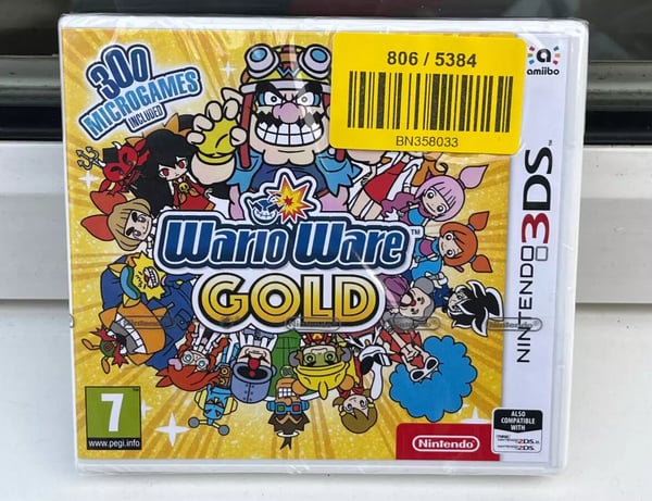 NINTENDO 3DS WARIOWARE GOLD 300 MICRO GAMES PAL Brand New