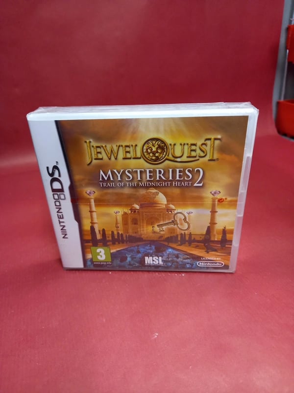 Jewel Quest Mysteries 2: Trail of the Midnight Heart (Nintendo DS 2011) Brand New