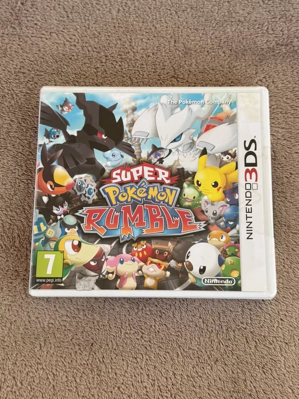 Super Pokemon Rumble Nintendo 3DS Game Brand New