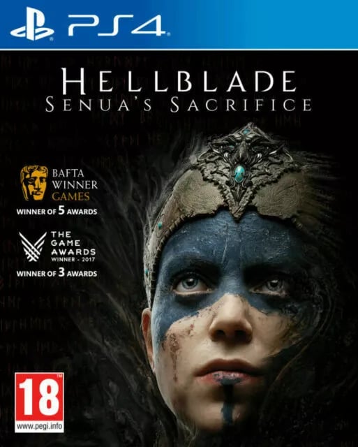 Hellblade (PS4) IN BOX PROTECTOR Brand New