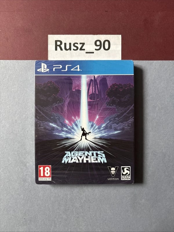 nts of Mayhem Steelbook Edition PlayStation 4 PEGI 18 PAL Brand New