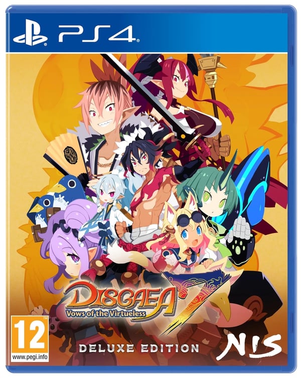 Disgaea 7: Vows of the Virtueless Deluxe Edition (PS4) (Sony Playstation 4) Brand New