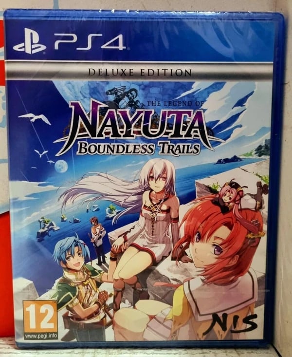 THE LEGEND OF NAYUTA BOUNDLESS TRAILS PS4 GAME (DELUXE EDITION) Brand New