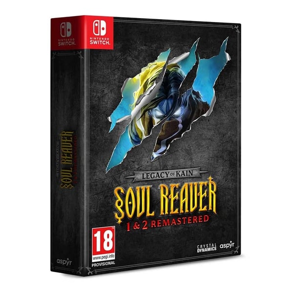 Legacy of Kain Soul Reaver 1&2 Remastered SW Deluxe Ed Brand New