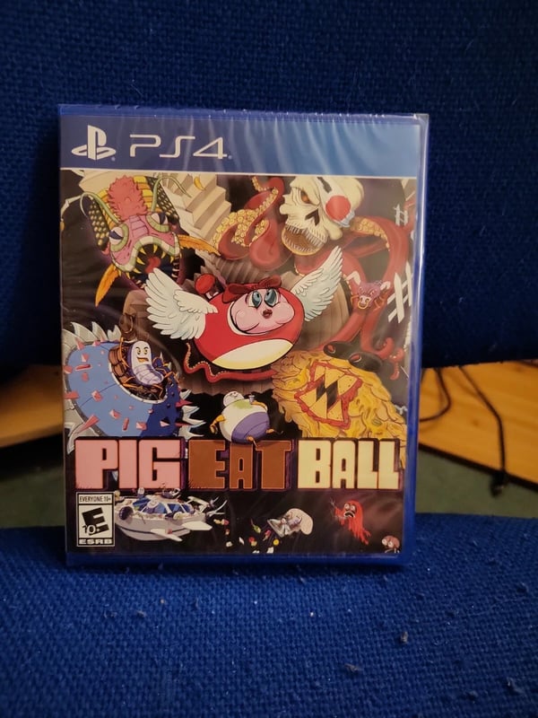 Pig Eat Ball for Playstation 4 PS4 Limited Run Brand New