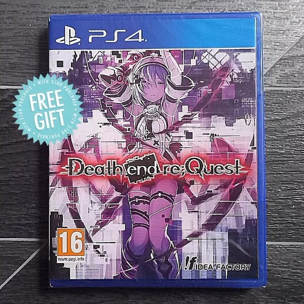 Death End ReQuest PS4 Game Anime Manga Waifu Iffy Region Free PAL Gaming Brand New