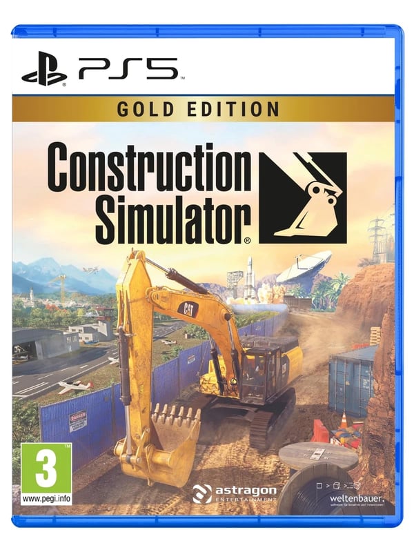 Construction Simulator Gold Edition PS5 (Sony Playstation 5) Brand New
