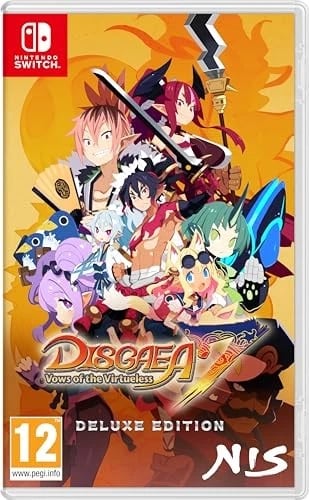Disgaea 7: Vows of the Virtueless Deluxe Edition (Switch) Brand New