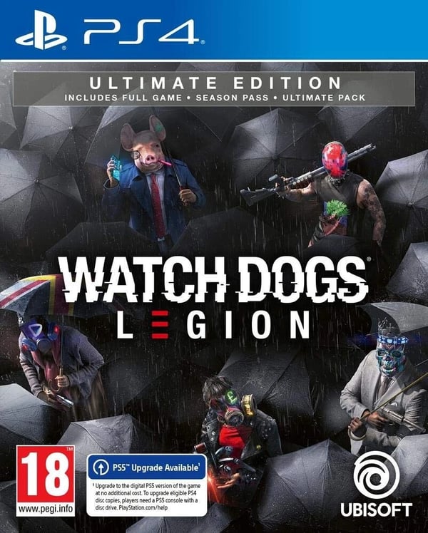Watch Dogs Legion Ultimate Edition UPGRADE PS5 free (PC) Brand New