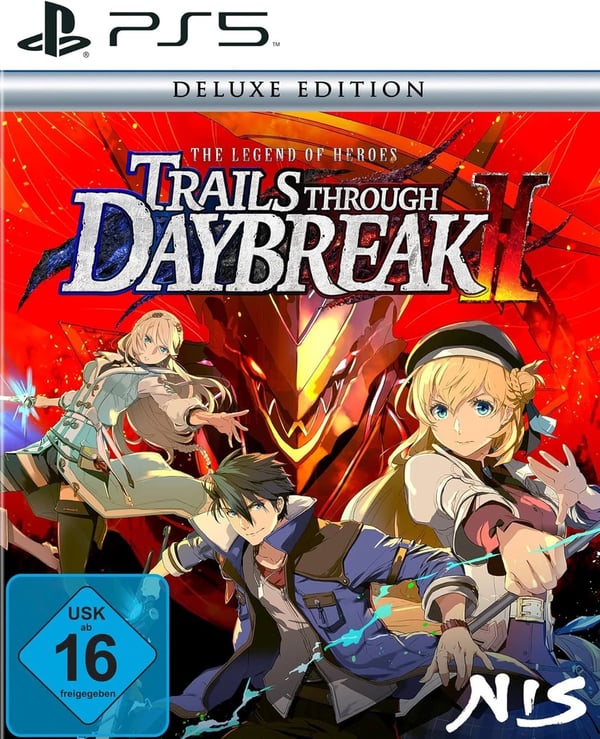 THE LEGEND OF HEROES TRAILS THROUGH DAYBREAK II DELUXE EDITION PS5 GAME (GERMAN) Brand New