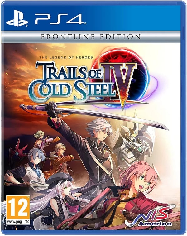 THE LEGEND OF HEROES TRAILS OF COLD STEEL IV FRONTLINE EDITION PS4 GAME Brand New