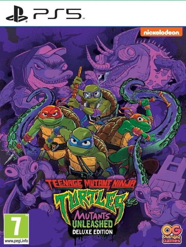 Teen Mutant Ninja Turtles: Mutants Unleashed Deluxe Ed (Sony Playstation 5) Brand New