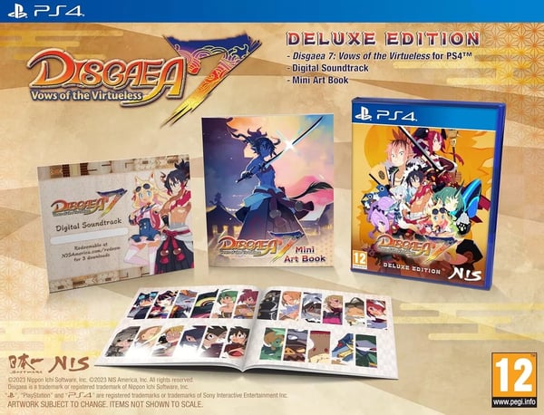 Disgaea 7: Vows of the Virtueless Deluxe Edition(PS4) Brand New