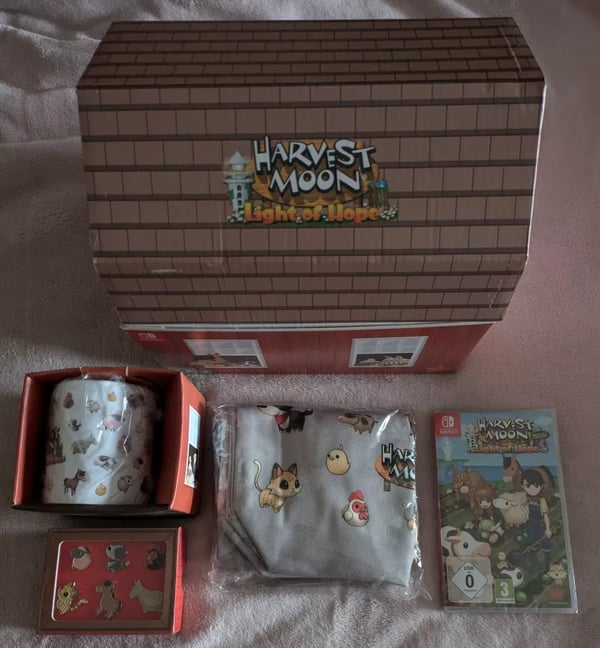 HARVEST MOON LIGHT OF HOPE LIMITED COLLECTORS EDITION NINTENDO SWITCH Brand New
