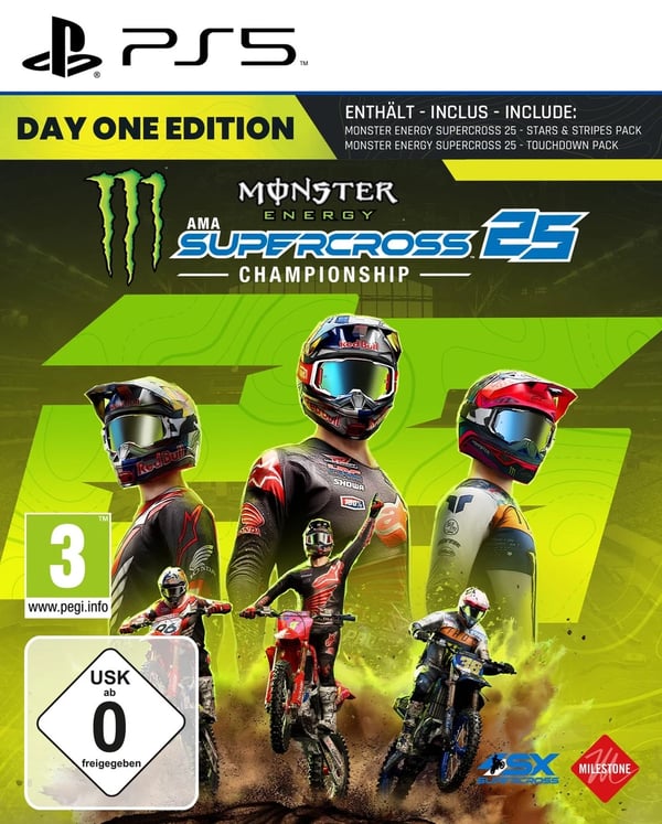 Monster Energy Supercross 25 The Official Video Game Day (Sony Playstation 5) Brand New