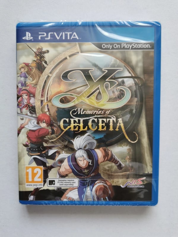 Ys: Memories of Celceta PSVita Brand New Ys: Memories of Celceta PSVita Brand New