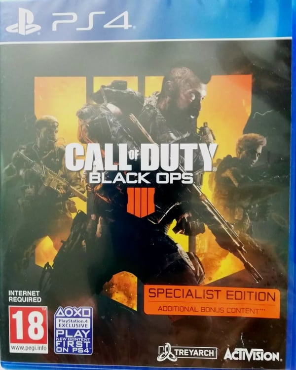 Call Of Duty Black Ops 4 Specialist Edition PS4 see photo Brand New