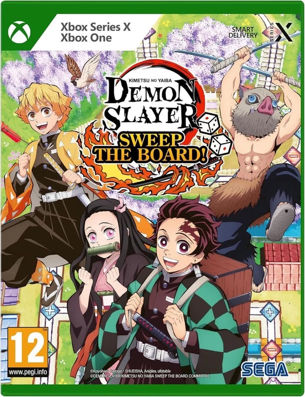DEMON SLAYER KNY SWEEP THE BOARD XBOX SX GAME Brand New