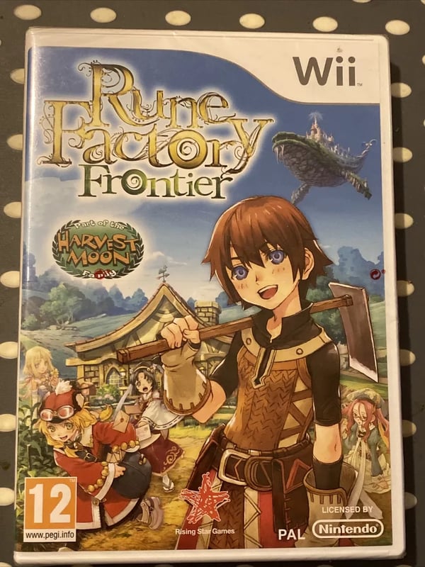 NINTENDO WII RUNE FACTORY FRONTIER PAL BOXED GAME Brand New