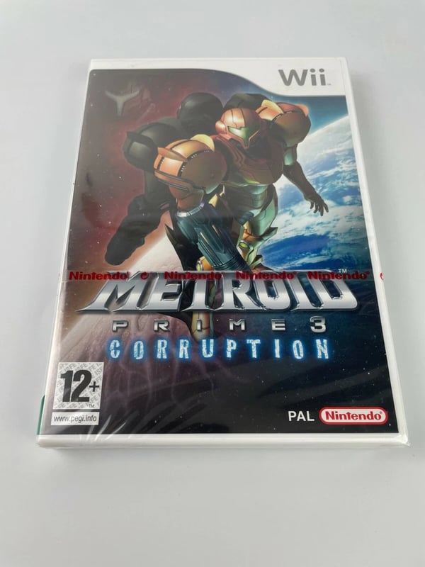 Nintendo Wii Metroid Prime 3 Corruption (2007) Brand New