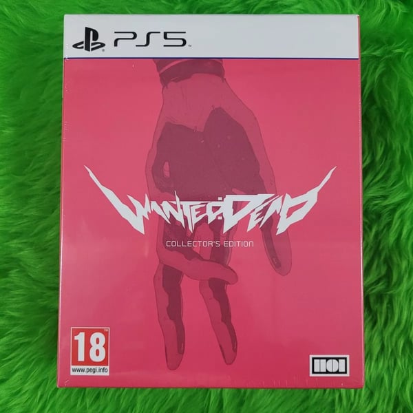 ps5 WANTED DEAD Collector's Edition REGION FREE PAL Version Brand New
