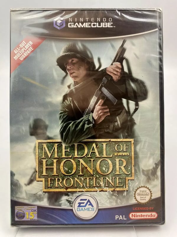 Gamecube Medal Of Honor Front Line Pal Brand New