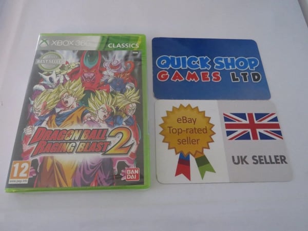 Dragon Ball Raging Blast 2 XBOX 360 Brand New