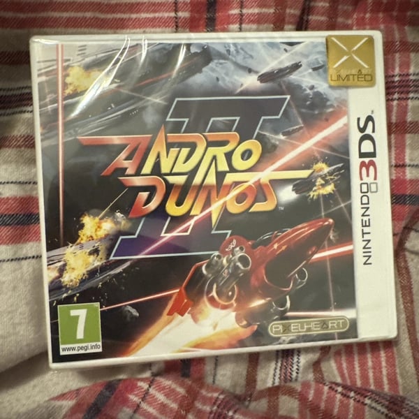 Andro Dunos 2 Just Limited (Nintendo 3DS) Brand New