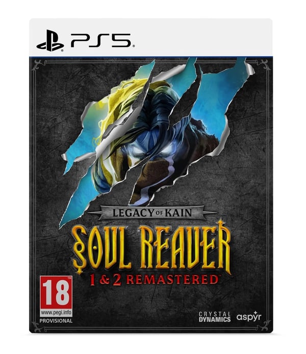 Legacy of Kain: Soul Reaver 1 & 2 Remastered Deluxe Edition (Sony Playstation 5) Brand New