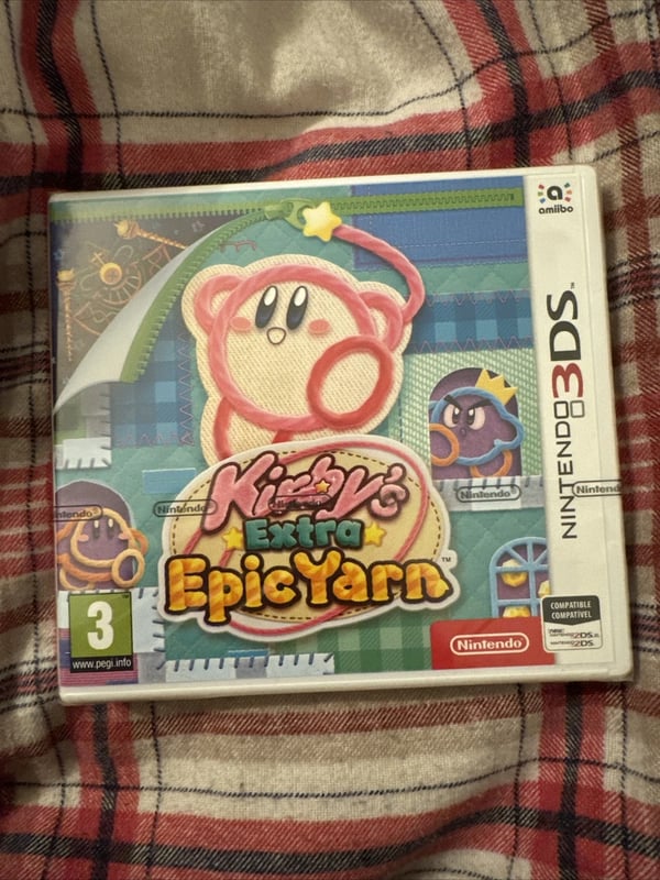 Kirby's Extra Epic Yarn Nintendo 3DS PAL (ES Version) Brand New