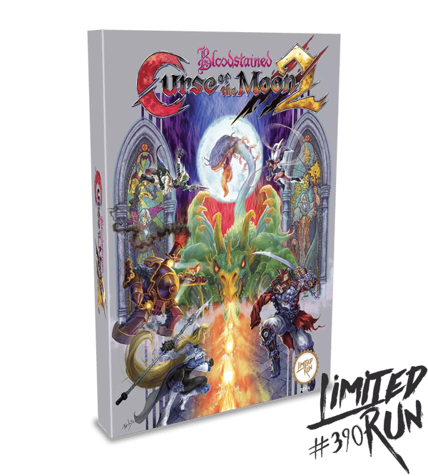 Bloodstained: Curse Of The Moon 2 Limited Run #390 Classic Edition PS4 Brand New