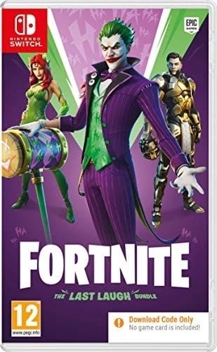 Fortnite The Last Laugh Bundle Nintendo Switch CODE IN BOX Brand New