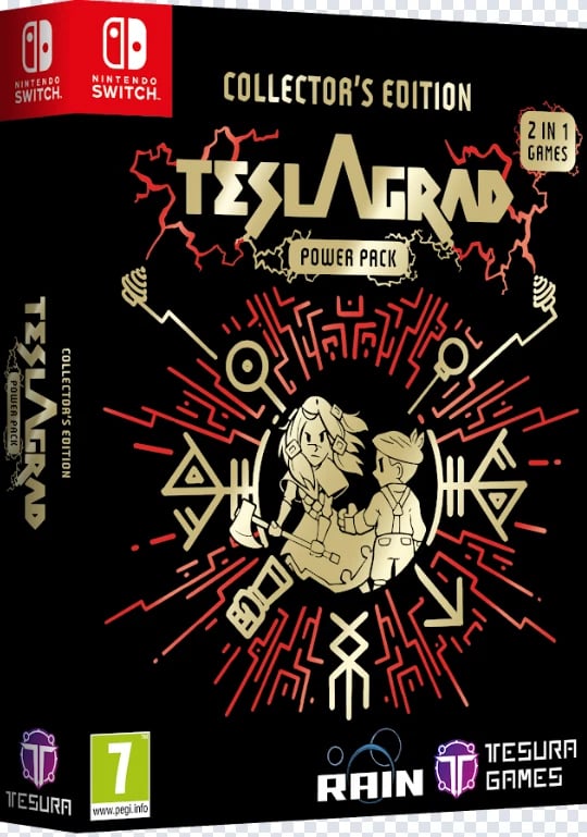 Teslagrad Power Pack Collector's Edition Nintendo Switch Brand New