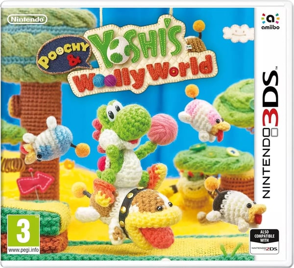 Poochy and Yoshis Woolly World Nintendo 3DS Brand New