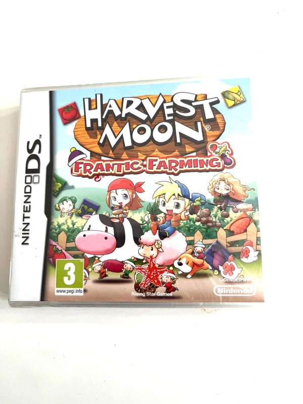 Harvest Moon Frantic Farming Nintendo DS Brand New