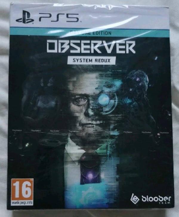 Observer System Redux Day One Edition Artbook + CD Rutger Hauer Brand New Observer System Redux Day One Edition Artbook + CD Rutger Hauer Brand New