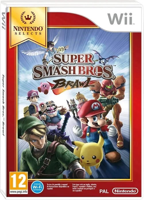 Super Smash Bros Brawl (Selects) (Wii) Brand New