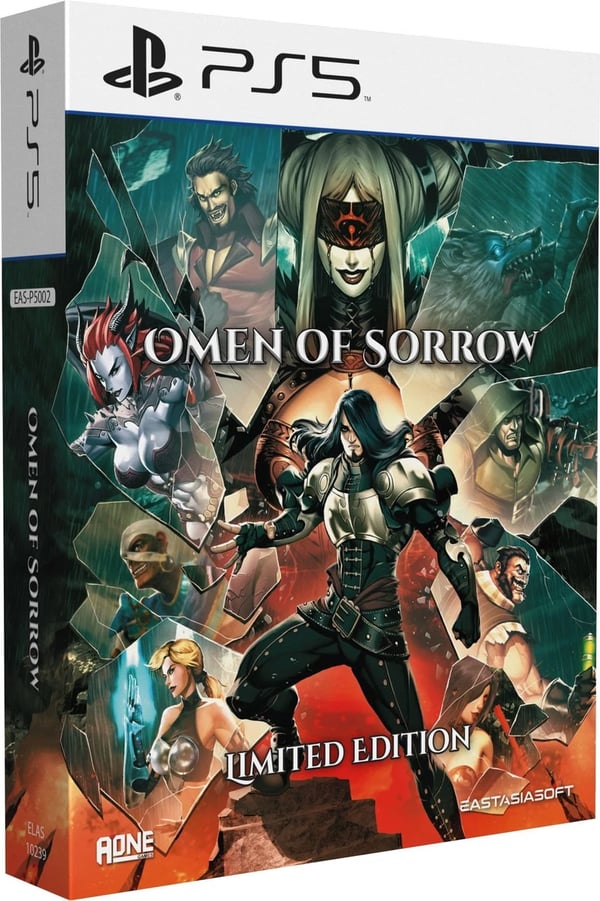 Omen of Sorrow (Limited Edition) (Import) (Sony Playstation 5) Brand New